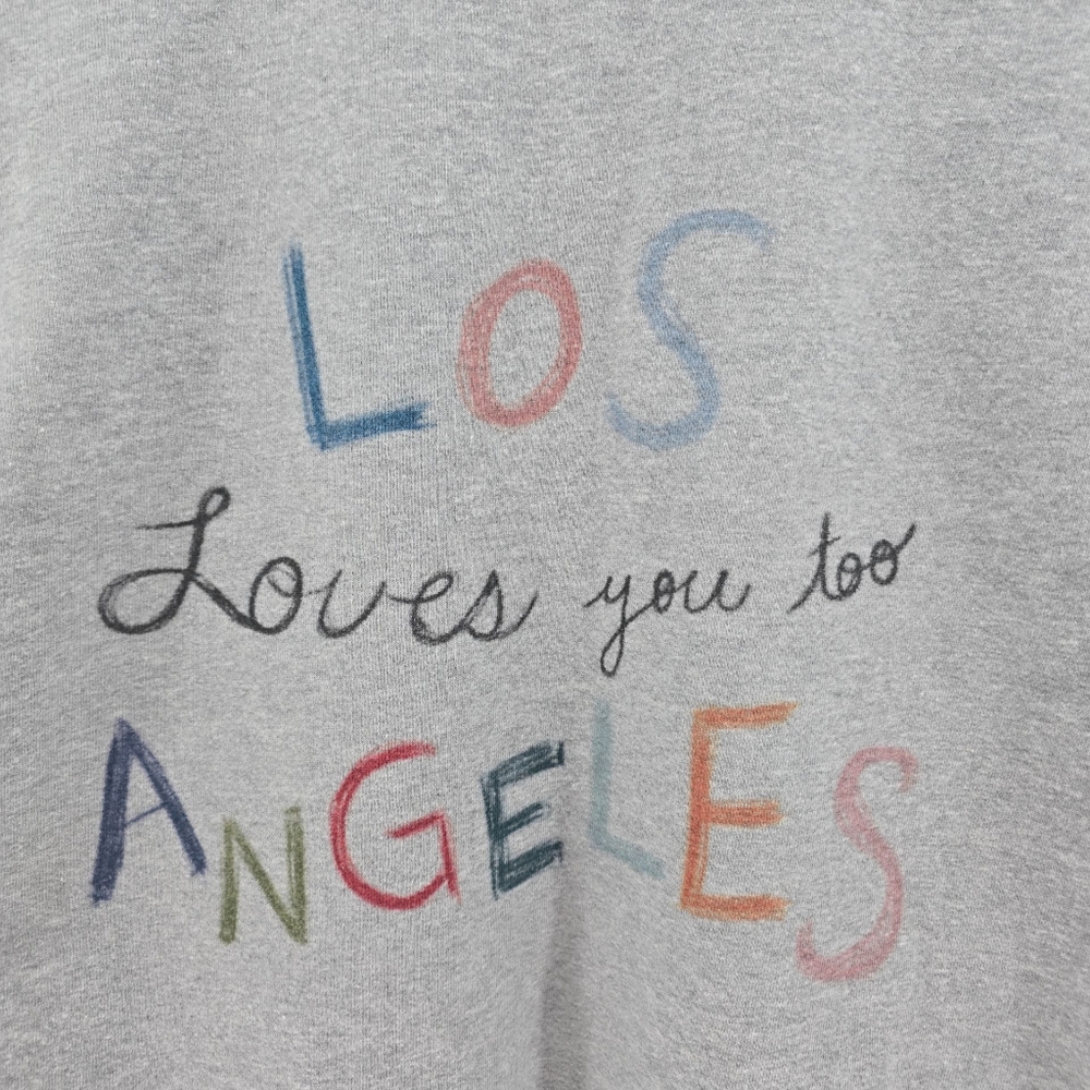 Set Active Sweatshirt Designed for LAFD Foundation Size XS Oversized Gray - Picture 8 of 9